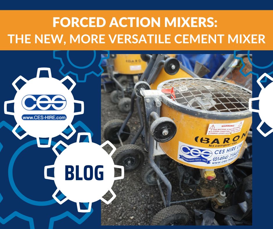 Forced Action Mixers The New, More Versatile Cement Mixer